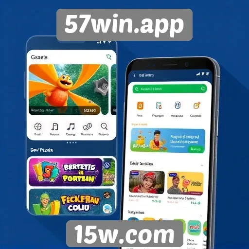 Plataforma 57win.app se destaca por interface amigável
